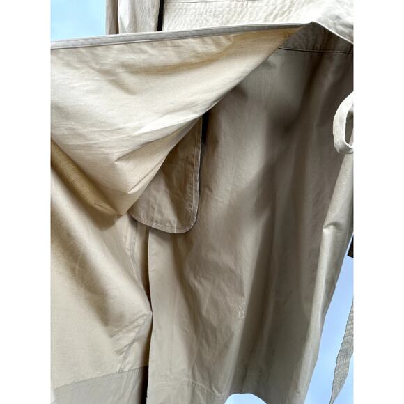 Bananna Republic Tan Trench Wrap Dress Size Medium NWT - Picture 4 of 8